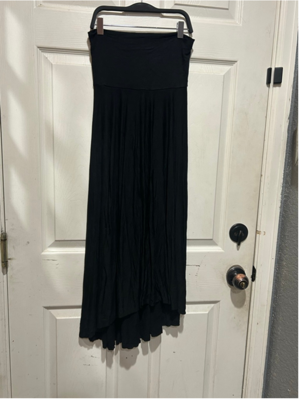 Women's maitai Black Strapless Dress M